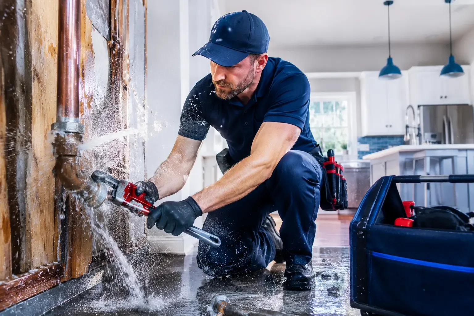 Local emergency pipe repair professionals in Pontotoc, MS